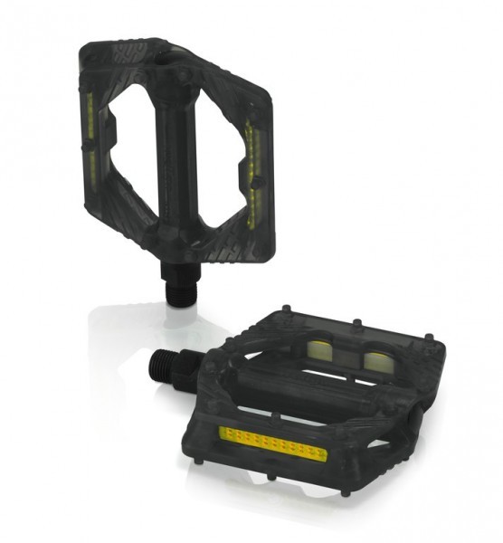 XLC Plattform-Pedal PD-M16 - schwarz transparent