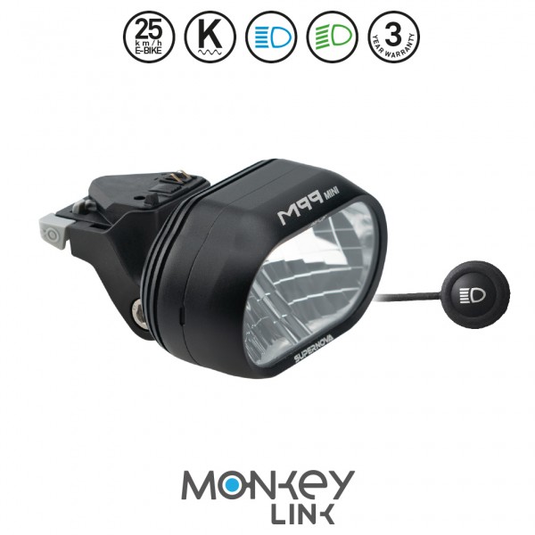 SUPERNOVA Frontlicht "M99 Mini Pro 25 für MonkeyLink"