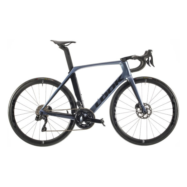 Look 795 Blade - mit Shimano 105 Di2 - grey-blue