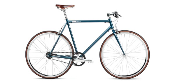 MIKAMARO - solid petrol - Urban Bike - 8-Gang - Größe 62