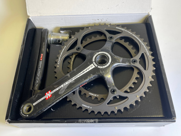 CAMPAGNOLO Kurbelgarnitur, Super Record 11, 172,5 mm - 39-53 Carbon